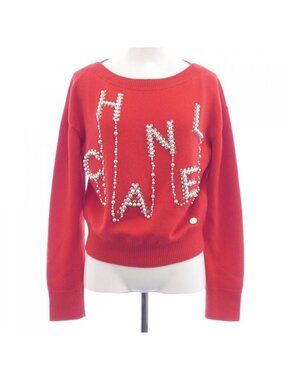 Chanel Knit Top Red